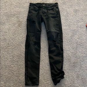 men’s black skinny jeans